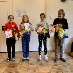 Aktuelles - von links: Xenia Stierli, Lina Stadler, Mira Lilja Gebbory, Lars Moser