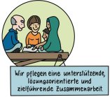 Leitbild - Wir pflegen eine unterstützende, lösungsorientierte und zielführende Zusammenarbeit. [5]