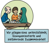 Leitbild - Wir pflegen eine unterstützende, lösungsorientierte und zielführende Zusammenarbeit. [5]